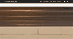 Desktop Screenshot of bistrobyronzmandeville.com